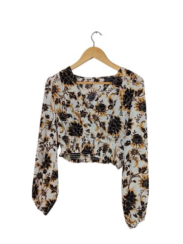 Top Fleuri Manches Longues Smocks (T6780) - Label Emmaus - Modalova