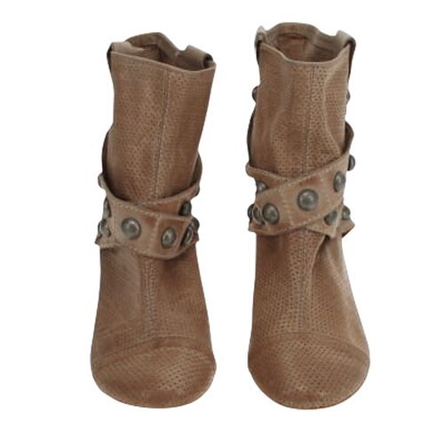 Bottines à talon 6 cm - Chocolate - Pointure 37 - Label Emmaus - Modalova