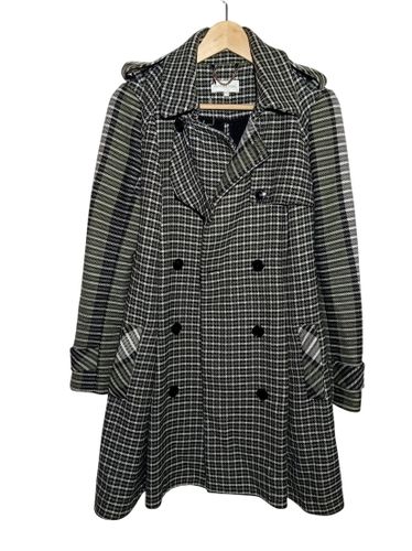 Manteau Croisé À Carreaux Patrizia Pepe (T6898) - Label Emmaus - Modalova