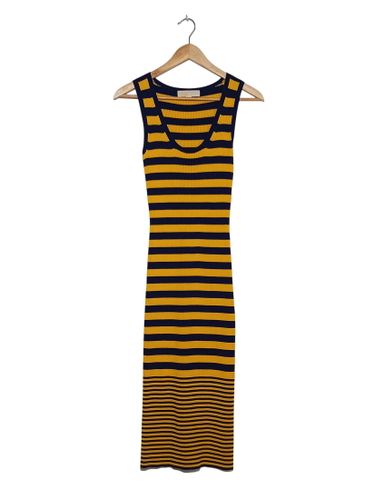 Robe Longue Maille Rayée S (T7084) - Michael Kors - Modalova