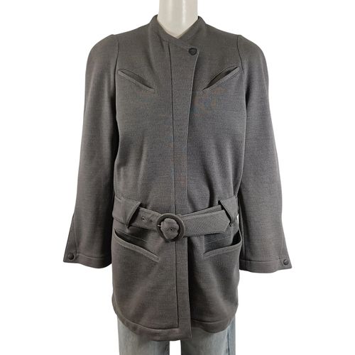 Veste vintage ceinturée col officier taille 40 - Thierry Mugler - Modalova