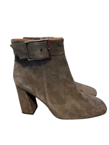 Bottines à talons en cuir suédé Éram — Pointure 41 - Eram - Modalova