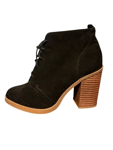 Bottines à talons en suédine — Pointure 39 - Jennyfer - Modalova