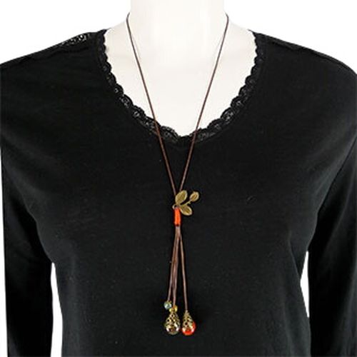 Collier pendentifs à perles - Label Emmaus - Modalova