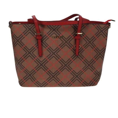 Sac en bandoulière à carreaux - Veryrio - mesure 33.8 cm X 27.7 cm - Label Emmaus - Modalova