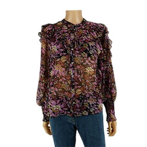 Chemisier imprimé fleurs - Taille XS - Mango - Modalova