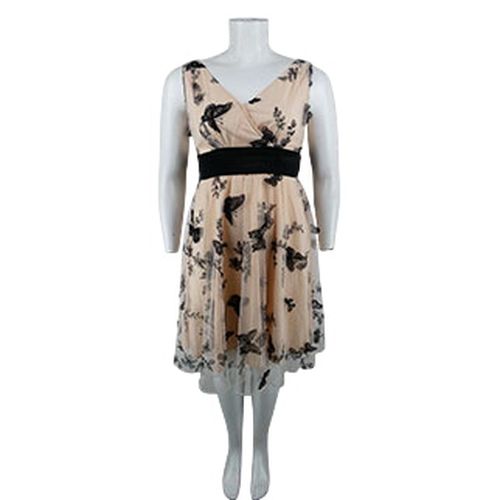 Robe saumon imprimée - Taille 2XL - Label Emmaus - Modalova