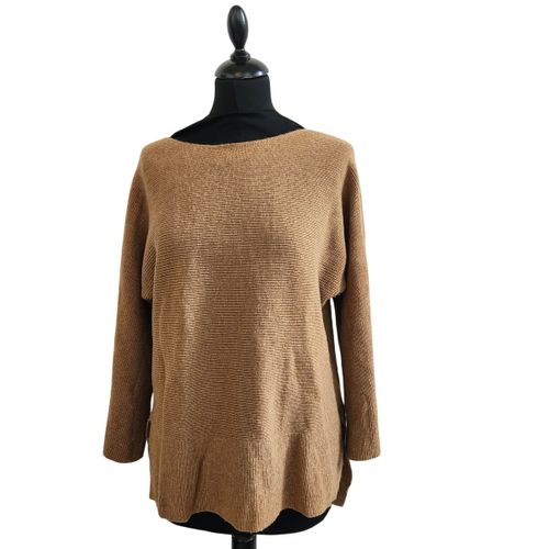 Pull oversize en maille côtelée L. K. Bennett chiné — taille M - Label Emmaus - Modalova