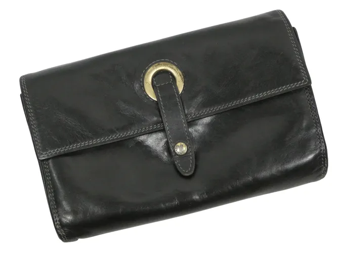 Portefeuille en cuir de marque - Katana - Modalova
