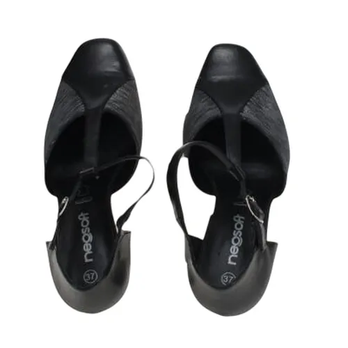 Chaussures imprimées à talon 5 cm - Neosoft - Pointure 37 - Label Emmaus - Modalova