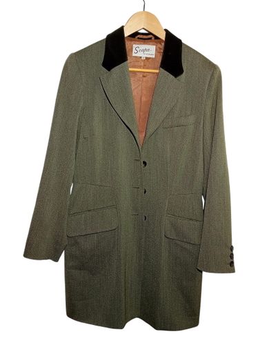 Veste Laine Kaki Scapa (V3780) - Label Emmaus - Modalova