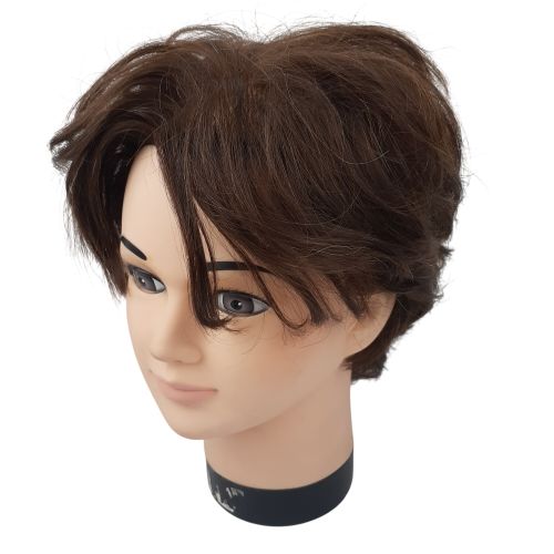 Tête malléable professionnelle en cheveux naturels - Label Emmaus - Modalova