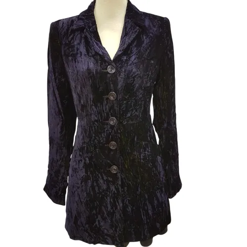 Veste violette aux reflets or - ALAIN - Taille 38 - Manoukian - Modalova