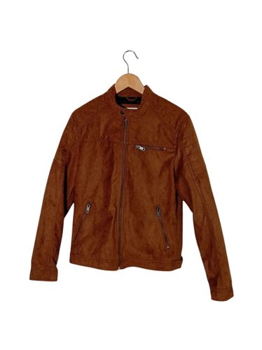 Veste En Suedine Marron (T7049) - Jack & Jones - Modalova