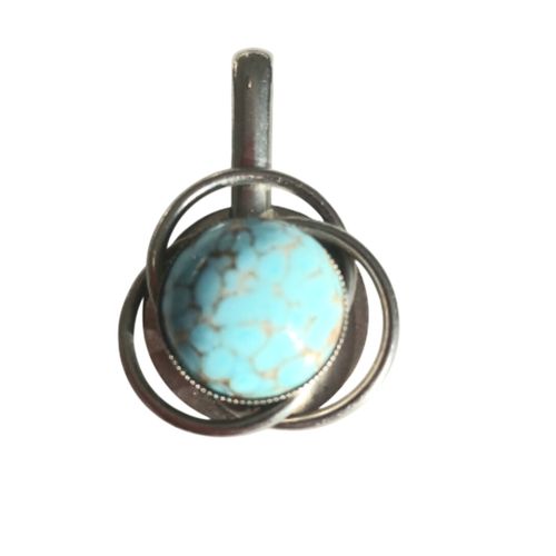 Pendentif à la pierre bleue - Label Emmaus - Modalova
