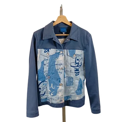 Veste Jeans patchwork denim T.42 édition vintage Made in Italy - Kenzo - Modalova