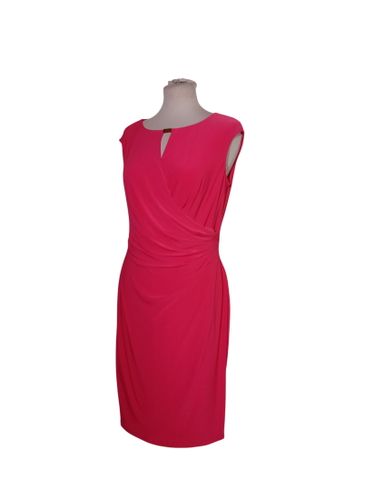 Robe Cocktail Fuchsia Lauren Ralph Lauren L (T6570) - Label Emmaus - Modalova