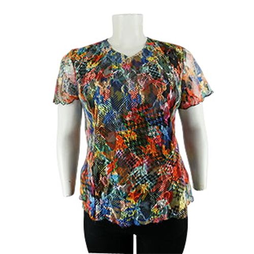 Blouse imprimé - Gévana - Taille 48 - Label Emmaus - Modalova