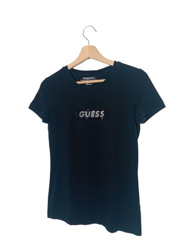 T-shirt Guess Noir Strass (V3758) - Guess - Modalova
