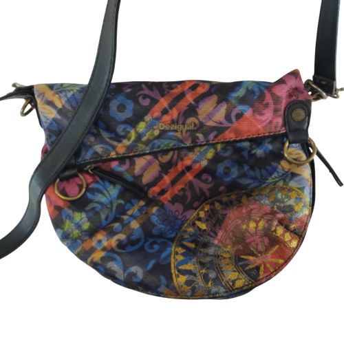 Sac bandoulière imprimé réglable - Desigual - Modalova