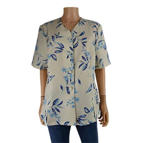 Chemisier imprimé fleurs - Taille 44 - Afibel - Modalova
