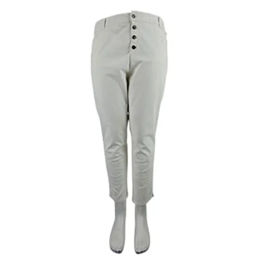 Pantalon écru en toile - Taille 52 - Kiabi - Modalova