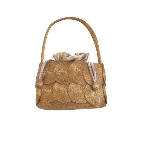 Sac a main en végétal léger fibres naturelles brésil - Label Emmaus - Modalova
