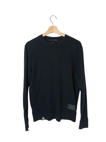 Pull Noir John Richmond S (T6998) - Label Emmaus - Modalova