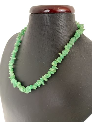 Ras du cou - aventurine style baroque - Label Emmaus - Modalova
