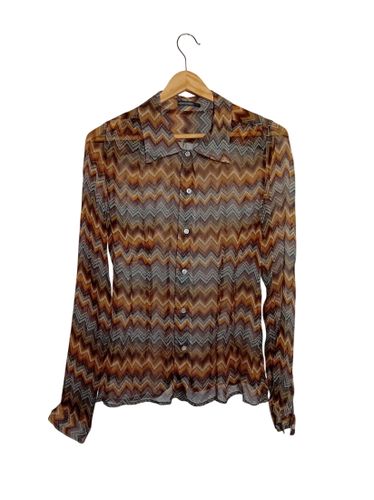 Chemise Fluide Zigzag Barbara Bui Initials (V3721) - Label Emmaus - Modalova