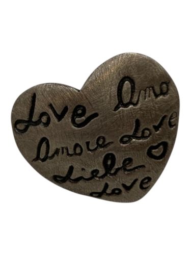 Bijou - Bague- inscriptions amour en plusieurs langues - Label Emmaus - Modalova