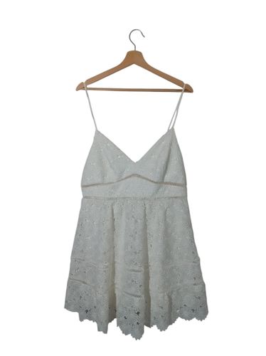 Robe Courte Dentelle Blanche Forever New (T6959) - Label Emmaus - Modalova