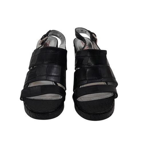 Sandales à Talons – Cuir Effet Crocodile — Pointure 40 - Free Lance - Modalova