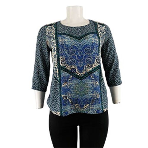 Blouse imprimé - Taille XL - Phildar - Modalova