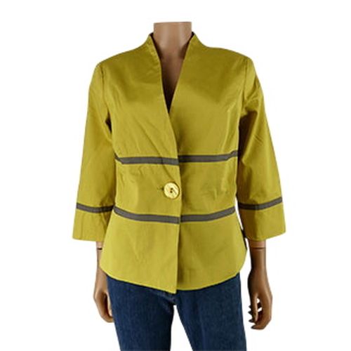 Blazer droit imprimé - Riu - Taille 44 - Jacqueline Riu - Modalova
