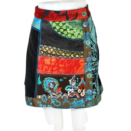 Jupe Noire & Taille 38 - Desigual - Modalova