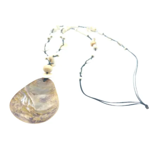 Collier Os et Nacre - Label Emmaus - Modalova