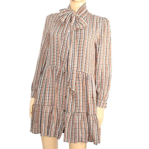 Robe Noire Et Bordeaux SÉZANE Taille 40 - Sézane - Modalova