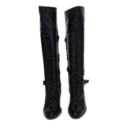 Bottes à talon 8 cm - Espace - Pointure 4 (37) - Label Emmaus - Modalova