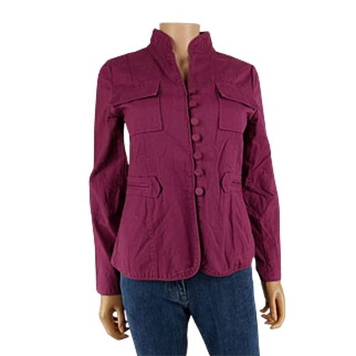 Veste violette col V - Chanon - Taille 1 - Label Emmaus - Modalova