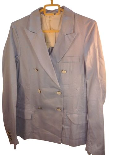 Veste longue double boutonnage T44 - Label Emmaus - Modalova