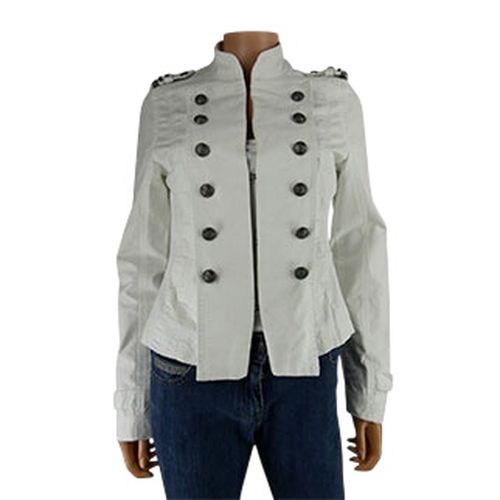 Veste blanche à boutons - La redoute - Taille 38 - Label Emmaus - Modalova