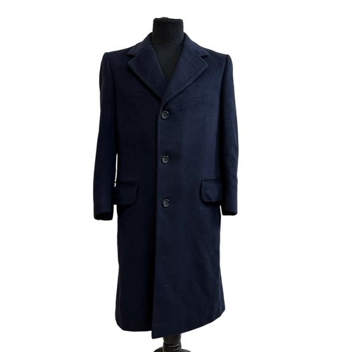 Manteau long vintage marine - Brummell au Printemps - Taille 44 (supposition) - Label Emmaus - Modalova