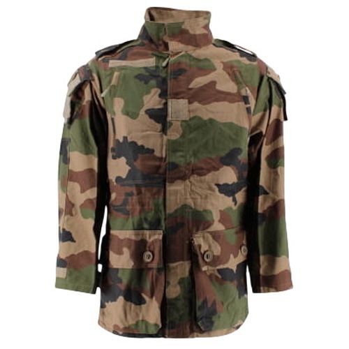 Veste de combat imprimé camouflage - Leo Minor - Taille T4 - Label Emmaus - Modalova