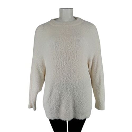 Pull long écru col rond - BodyFlirt - Taille 54/56 - Label Emmaus - Modalova