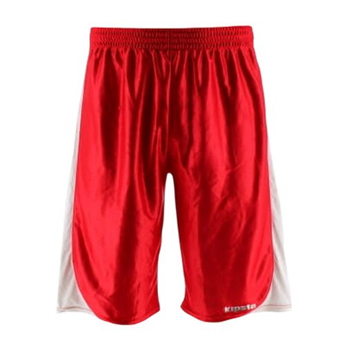 Bermuda rouge et - Kipsta - Taille M - Label Emmaus - Modalova
