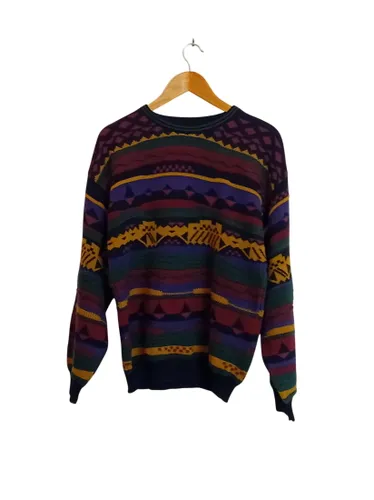 Pull Vintage Geometrico Monte Carlo L (V3828) - Label Emmaus - Modalova