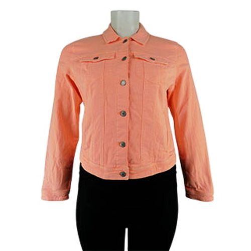 Veste en jeans saumon - Taille 46 - Camaïeu - Modalova