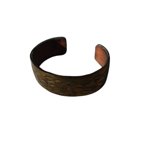 Bracelet en laiton et cuir - retrait à Blois 41000 - Label Emmaus - Modalova