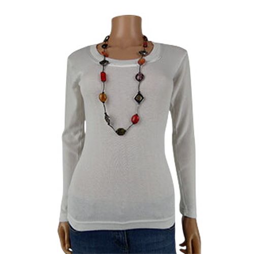 Collier pendentif avec des perles - Label Emmaus - Modalova